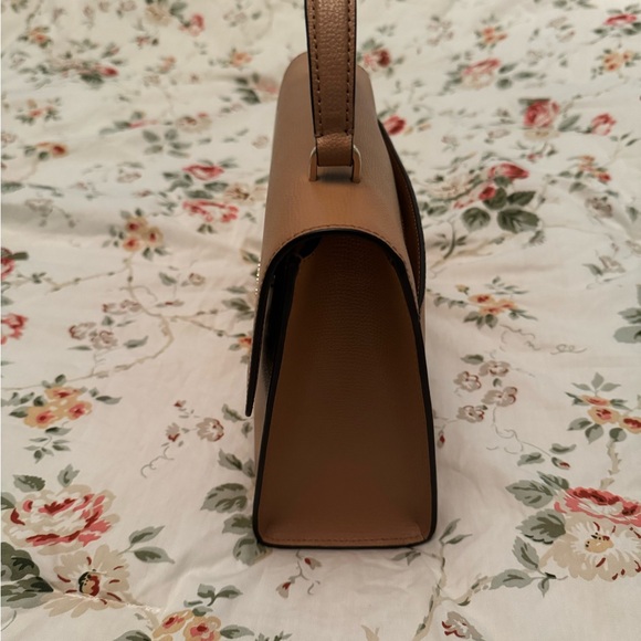 Kate Spade Tan Leather Satchel with Classic Silhouette - Picture 7 of 14